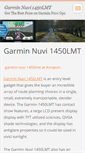 Mobile Screenshot of garminnuvi1450lmt.webnode.com