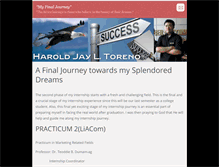 Tablet Screenshot of haroldstandout.webnode.com