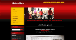 Desktop Screenshot of galaxy-band.webnode.sk