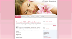 Desktop Screenshot of lartedelbenessere.webnode.it