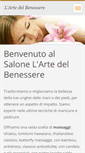 Mobile Screenshot of lartedelbenessere.webnode.it