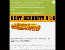 Tablet Screenshot of bestsecuritydog.webnode.com