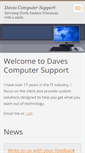 Mobile Screenshot of davescomputersupport.webnode.com