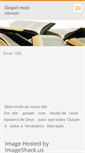 Mobile Screenshot of gospel-mais.webnode.com.br