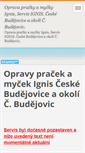 Mobile Screenshot of opravy-pracek-mycek-ignis.webnode.cz