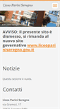 Mobile Screenshot of liceopariniseregno.webnode.it