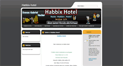 Desktop Screenshot of habbix-hotel.webnode.com