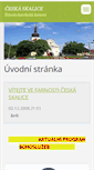 Mobile Screenshot of farnostceskaskalice.webnode.cz