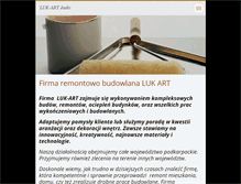 Tablet Screenshot of lukart.webnode.com