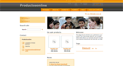 Desktop Screenshot of productosonline.webnode.es