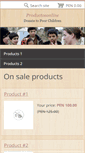 Mobile Screenshot of productosonline.webnode.es