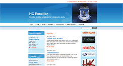 Desktop Screenshot of hcexcalibr.webnode.cz