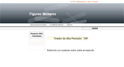 Desktop Screenshot of figurasmilitares.webnode.es