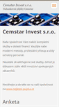 Mobile Screenshot of cemstar.webnode.cz