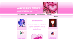 Desktop Screenshot of angelesdelamarre.webnode.es