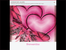 Tablet Screenshot of angelesdelamarre.webnode.es