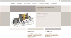 Desktop Screenshot of inventorizacija.webnode.com