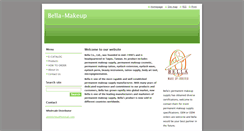 Desktop Screenshot of bella-makeup.webnode.com