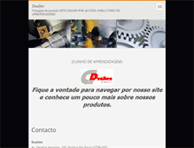Tablet Screenshot of dualtecusinagem.webnode.com.br