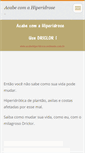 Mobile Screenshot of acabehiperidrose.webnode.com.br
