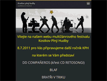 Tablet Screenshot of kostkovplnyhudby.webnode.cz