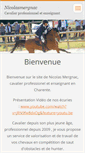 Mobile Screenshot of nicolasmergnac.webnode.com