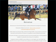 Tablet Screenshot of nicolasmergnac.webnode.com