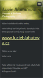 Mobile Screenshot of lucieblahutova.webnode.cz