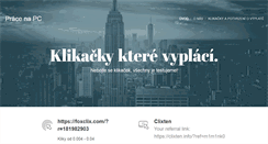 Desktop Screenshot of klikacky.webnode.cz