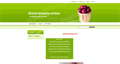Desktop Screenshot of knick-knacks-online.webnode.com