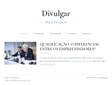 Tablet Screenshot of divulganetgv.webnode.com