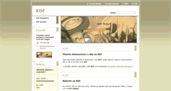 Desktop Screenshot of kdf.webnode.cz