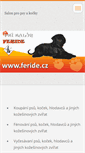 Mobile Screenshot of feride.webnode.cz