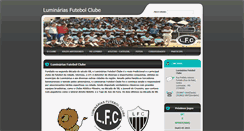 Desktop Screenshot of luminariasfutebolclube.webnode.com.br