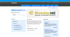 Desktop Screenshot of e-moedas.webnode.com.br