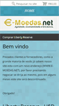 Mobile Screenshot of e-moedas.webnode.com.br