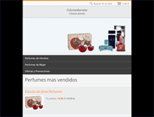 Tablet Screenshot of coloniasbaratas.webnode.es