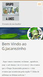Mobile Screenshot of grupojacarezinho.webnode.com.br