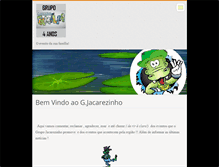 Tablet Screenshot of grupojacarezinho.webnode.com.br