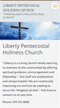 Mobile Screenshot of libertyphchurch.webnode.com
