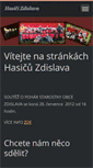 Mobile Screenshot of hasici-zdislava.webnode.cz