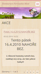 Mobile Screenshot of formanka-most.webnode.cz