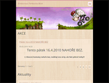 Tablet Screenshot of formanka-most.webnode.cz