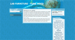 Desktop Screenshot of labfurniture.webnode.com
