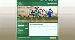 Desktop Screenshot of deportemarista.webnode.es