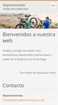 Mobile Screenshot of deportemarista.webnode.es