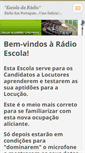 Mobile Screenshot of escoladaradio.webnode.com
