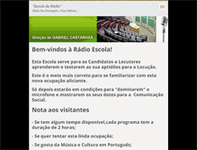 Tablet Screenshot of escoladaradio.webnode.com