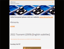 Tablet Screenshot of khmer4u.webnode.com