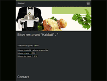 Tablet Screenshot of haiduti.webnode.com